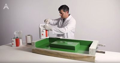 Vídeo técnico de aplicación de desmoldeantes libres de disolventes